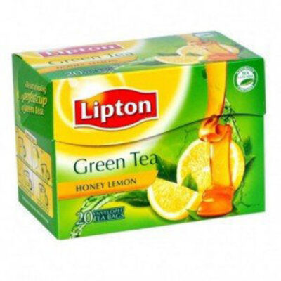 LIPTON TEA BAG GREEN TEA HONEY AND LEMON 25*1.4 GMS