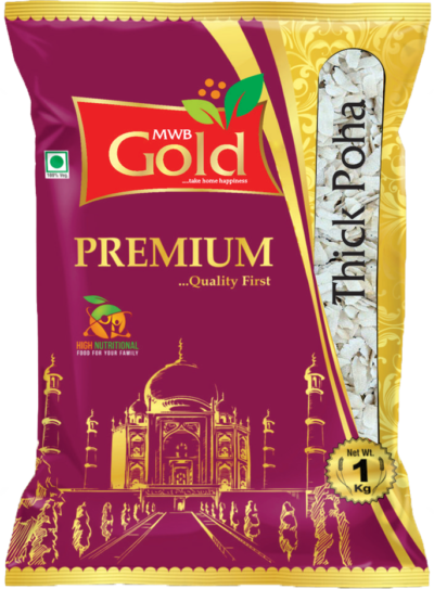 WB GOLD PREMIUM THICK POHA 500 GMS