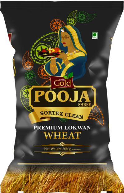 WB GOLD POOJA PREMIUM LOKWAN WHEAT 30 KG